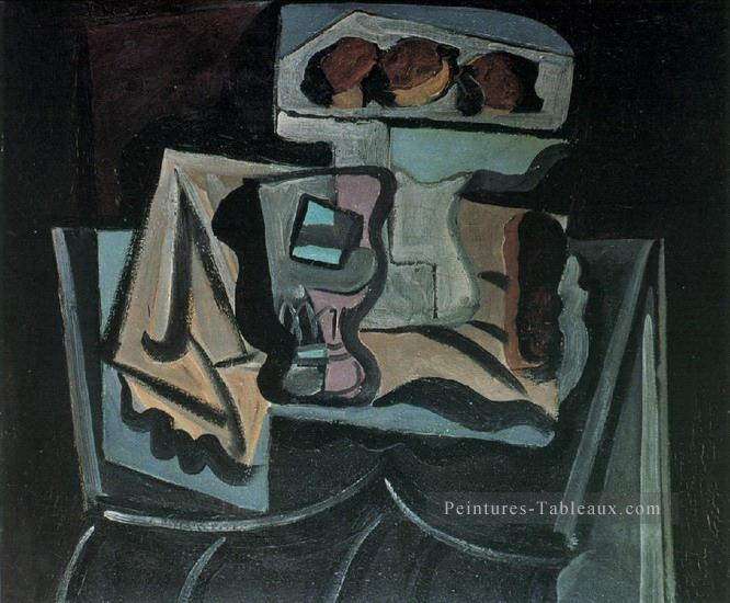 Nature morte 3 1919 cubist Pablo Picasso Peintures à l'huile